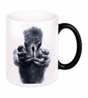 Giant Hands Mysterious Figure Heat-Changing Magic Coffee Mug - Image 2