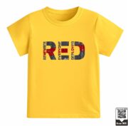 Kids Remember Everyone Deployed RED Graphic T-Shirt - Image 10