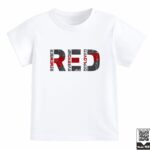Kids Remember Everyone Deployed RED Graphic T-Shirt