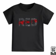 Kids Remember Everyone Deployed RED Graphic T-Shirt - Image 12