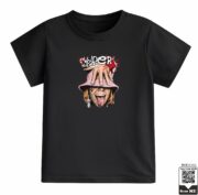 Kids WOLDER Bucket Hat Character Graphic T-Shirt - Image 12