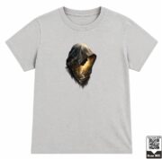 Kids Hooded Forest Silhouette Graphic T-Shirt - Image 7