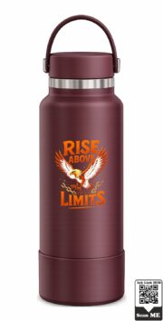 Rise Above Limits Eagle Stainless Steel Water Bottle - Image 5