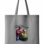 Bandname Skeleton Barbershop Tote Bag