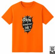 Kids Pain Is Temporary Ink Is Forever Graphic T-Shirt - Image 12