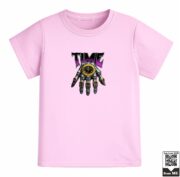 Kids Time Skeleton Hand Pocket Watch Graphic T-Shirt - Image 4