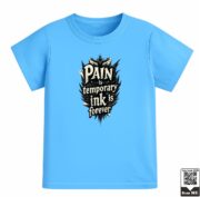 Kids Pain Is Temporary Ink Is Forever Graphic T-Shirt - Image 10