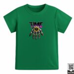 Kids Time Skeleton Hand Pocket Watch Graphic T-Shirt