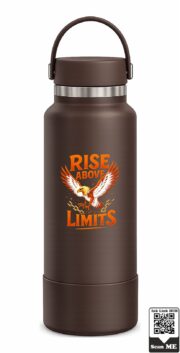 Rise Above Limits Eagle Stainless Steel Water Bottle - Image 9