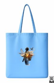 Dreamer's Journey Sunset Landscape Tote Bag - Image 2
