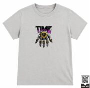 Kids Time Skeleton Hand Pocket Watch Graphic T-Shirt - Image 7