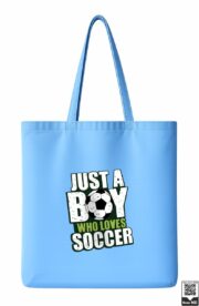 Just A Boy Who Loves Soccer Tote Bag