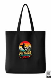 Future Football Star Retro Soccer Tote Bag - Image 10