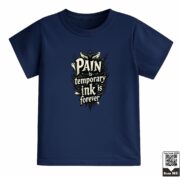 Kids Pain Is Temporary Ink Is Forever Graphic T-Shirt - Image 6