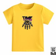 Kids Time Skeleton Hand Pocket Watch Graphic T-Shirt - Image 9