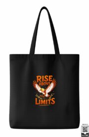 Rise Above Limits Eagle Tote Bag - Image 10