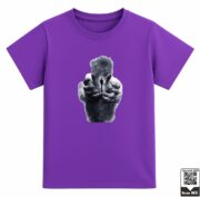 Kids Cosmic Hands Surrealistic Graphic T-Shirt - Image 2
