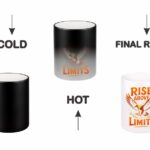Rise Above Limits Eagle Heat-Changing Magic Coffee Mug