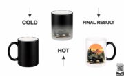Off-Road SUV Sunset Heat-Changing Magic Coffee Mug