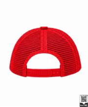 Red Evil Eyes Design Cap - Image 3
