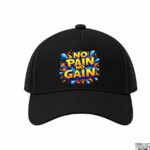 Black No Pain No Gain Cap