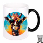 Cool Giraffe Magic Coffee Mug