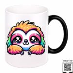 Cute Rainbow Sloth Magic Coffee Mug