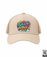 Beige Gen Z Vibes Cap