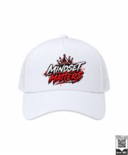 White Mindset Matters Crown Cap