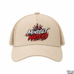 Beige Mindset Matters Crown Cap