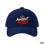 Navy Blue Mindset Matters Crown Cap