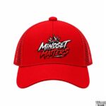 Red Mindset Matters Crown Cap