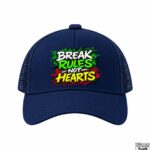 Navy Blue Break Rules Not Hearts Cap