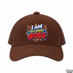 Brown I Am My Own Boss Cap