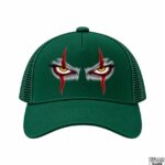 Forest Green Menace Eyes Cap