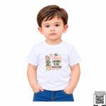 Be Proud of How Far You've Come Motivational Kids Purple Crew Neck T-Shirt
