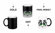 Green Anime Eyes Magic Coffee Mug - Image 2
