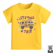 Let's Take A Trip Retro Van T-Shirt - Image 10