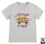 Let's Take A Trip Retro Van T-Shirt - Image 8