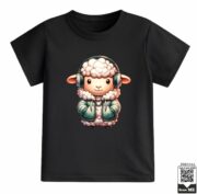 DJ Sheep Headphones T-Shirt - Image 2