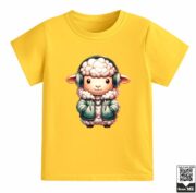 DJ Sheep Headphones T-Shirt - Image 10