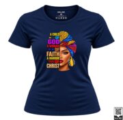 Child of God Woman of Faith Women's T-Shirt - Image 3