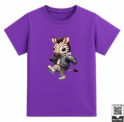 Walking Zebra Jacket T-Shirt - Image 3