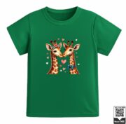 Cute Couple Giraffes T-Shirt