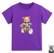 Teddy Bear Riding Bicycle T-Shirt - Image 13