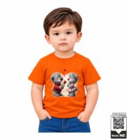 Sweet Teddy Couple Kids T-Shirt