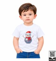 Festive Snowman T-Shirt - Image 4