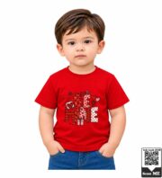 Be Mine Hearts Kids T-Shirt - Image 4